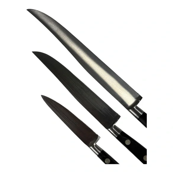 J.A. Henckels International 3-Piece Set 6" Chef 7.5" Carving 4" Paring Knives - Picture 7 of 9